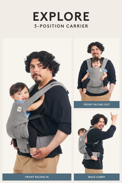 Zodiac Skies Explore Baby Carrier in Soft Cotton