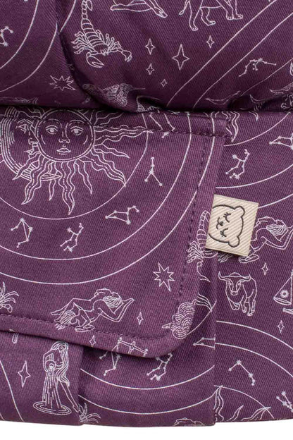 Zodiac Skies Explore Baby Carrier in Soft Cotton