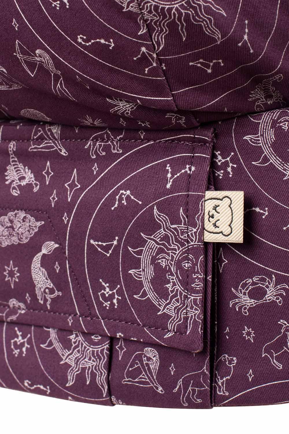 Zodiac Skies – A Celestial Cotton Baby Carrier that Grows with Your Little Star