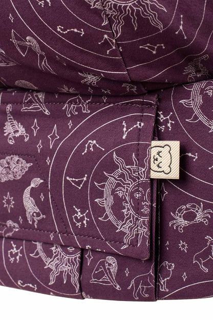 Zodiac Skies – A Celestial Cotton Baby Carrier that Grows with Your Little Star