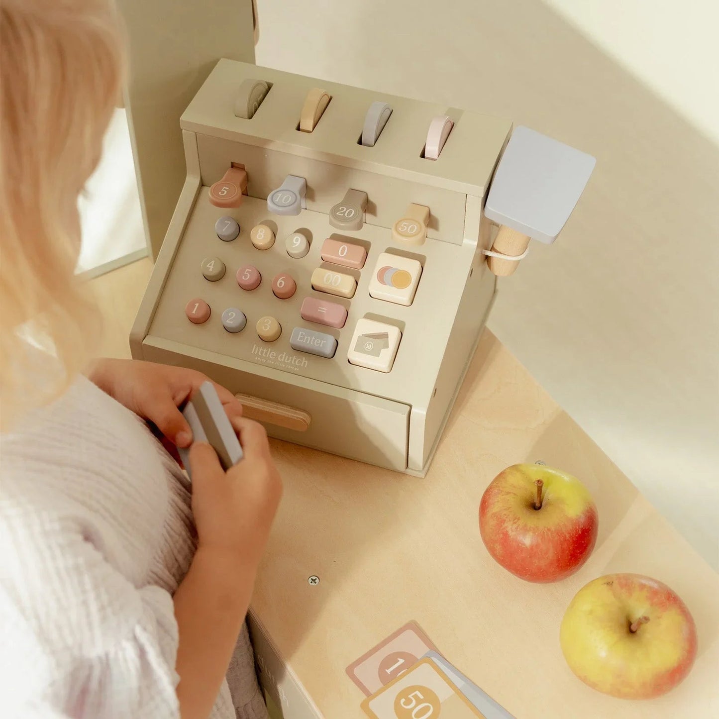 Play Shop and Sell with Little Dutch Cash Register