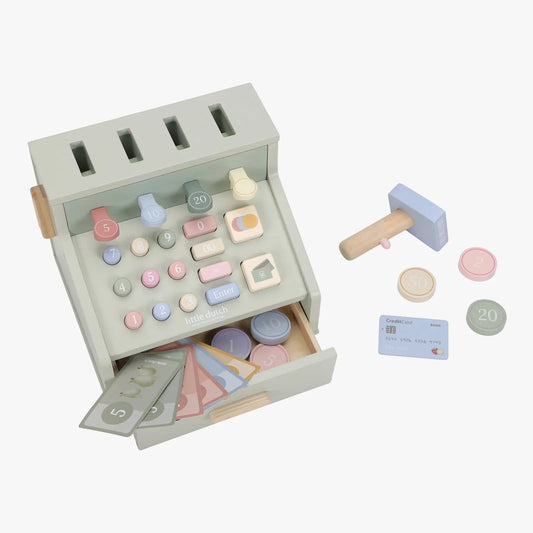 Play Shop and Sell with Little Dutch Cash Register