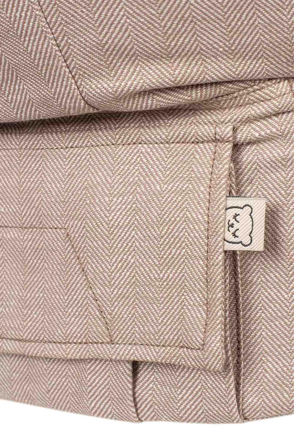 Sand-Colored Premium Linen Carrier for Toddlers